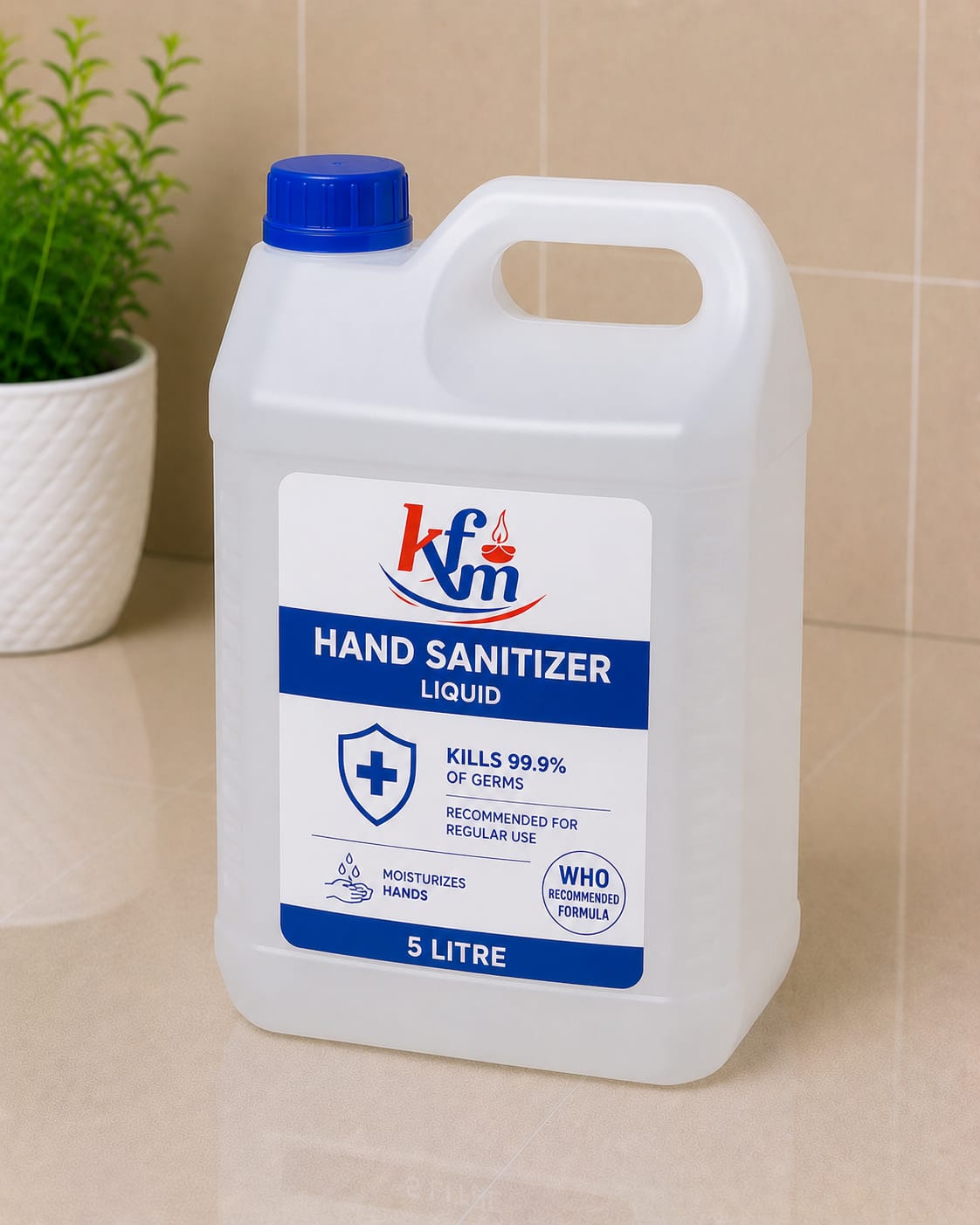 Hand Sanitizer Liquid 5 Litre