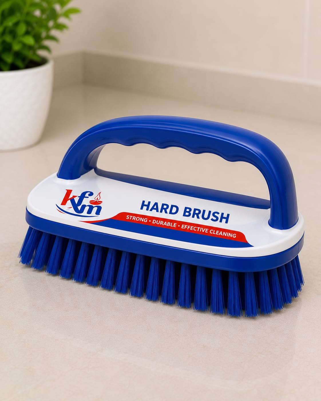 Hard Brush with Handle