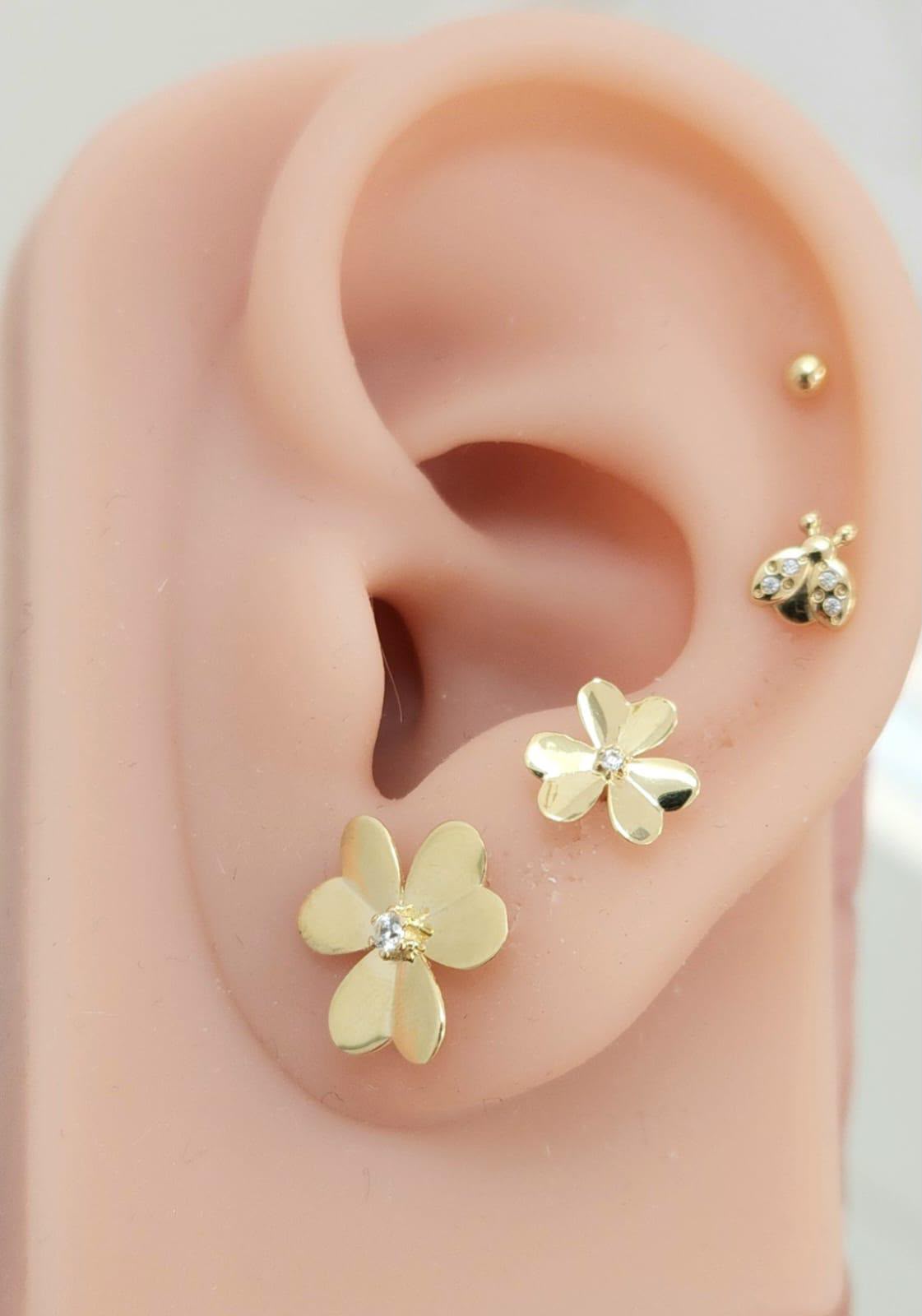 Aretes de oro