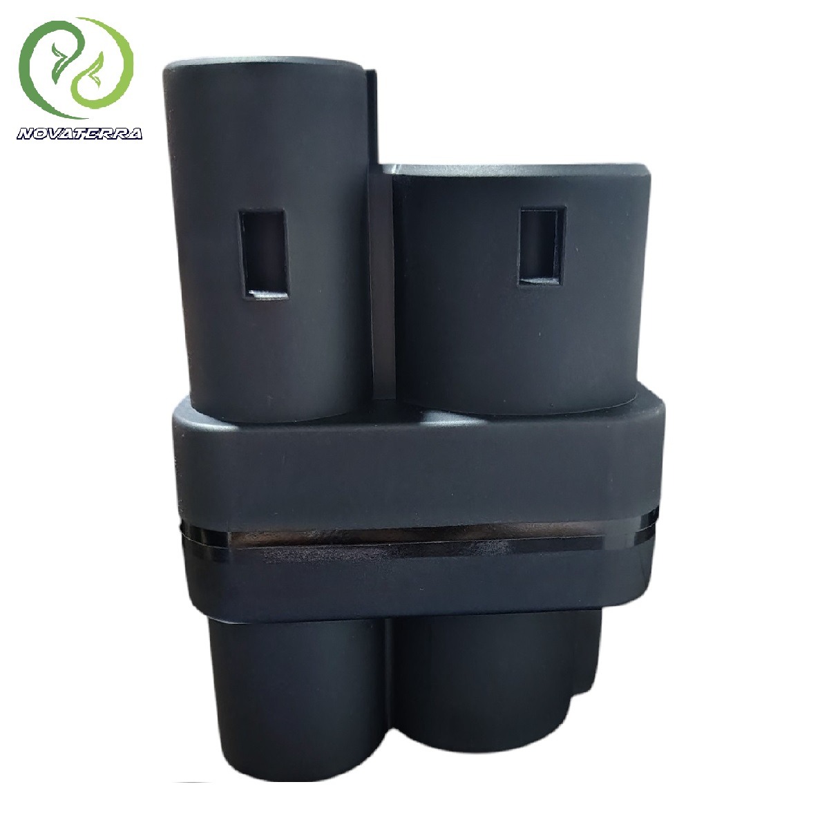 Adaptador de carga para vehiculo electrico  ccs1  a  ccs2