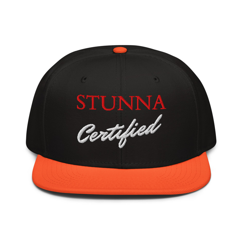 Stunna Certified Snapback Hat