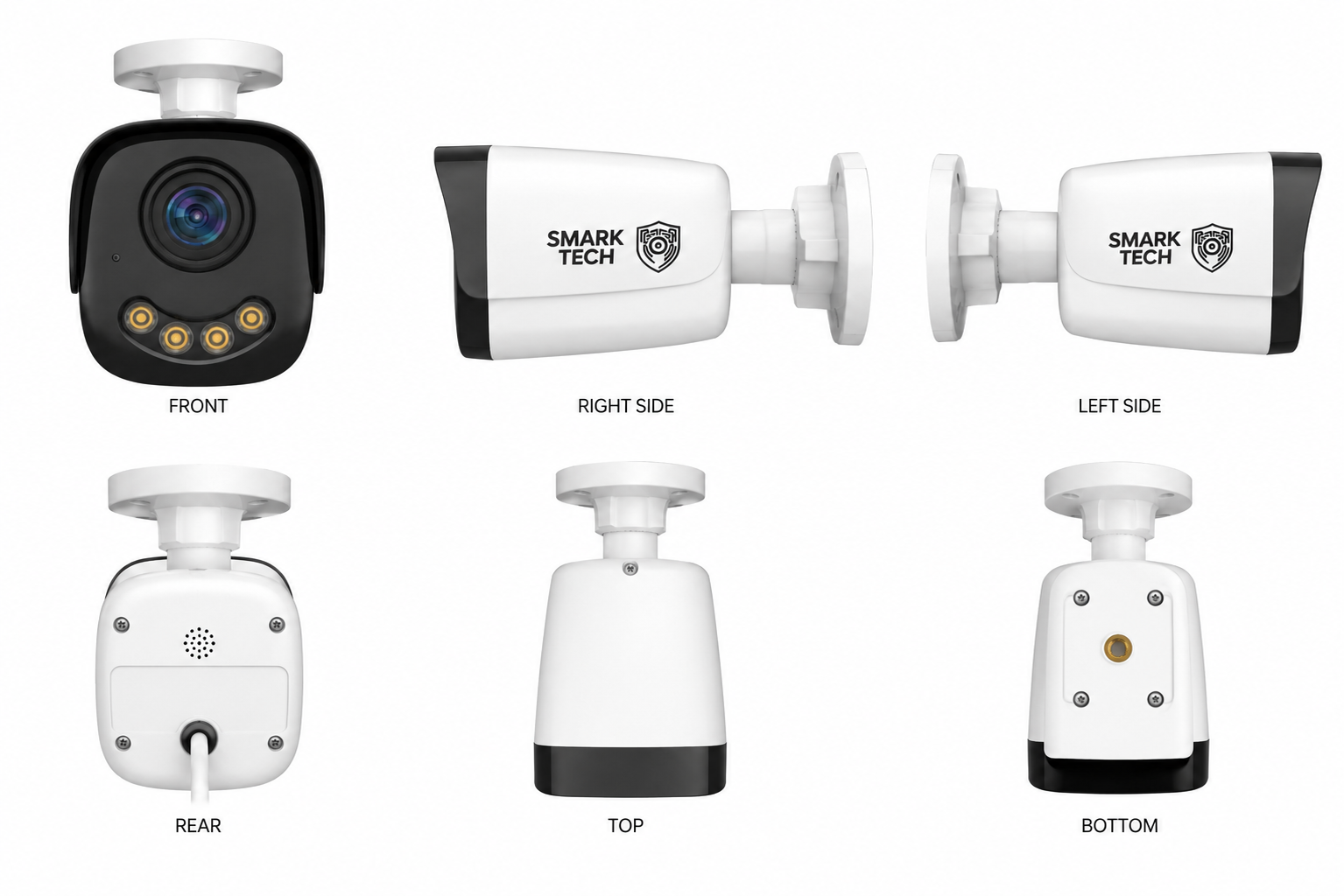 SMArk 5MP IP Bullet, Color Night Vision, Smart Dual MODE