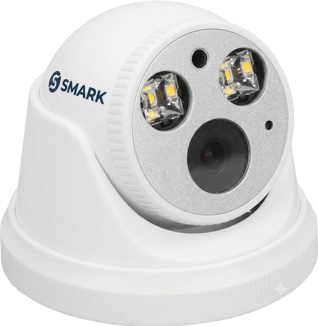SMArk 5MP IP Dome, Fisheye,  Lens 1.8mm, Starlight LED