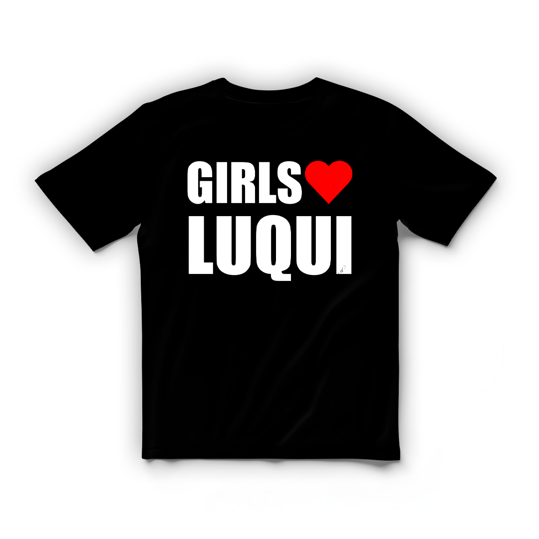 Girls Love Luqui Tee (Negro)