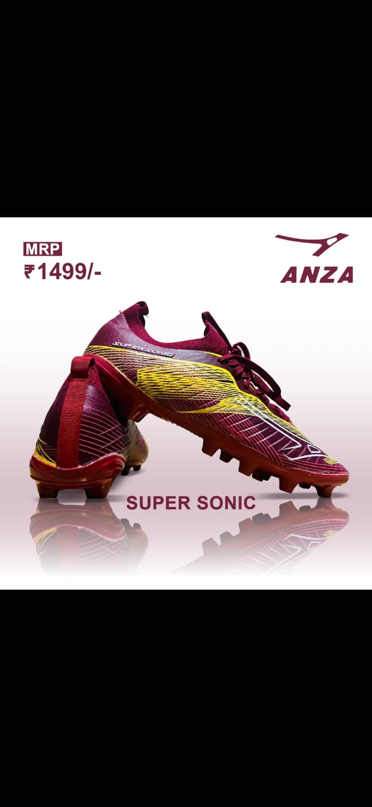 ANZA Super Sonic Football Stud