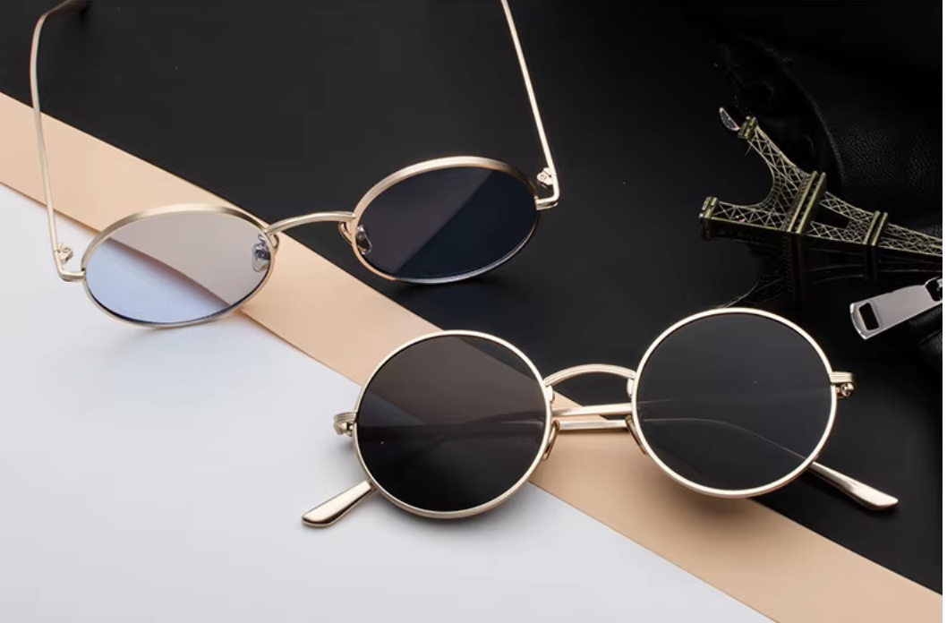 Retro Punk Round Shades 