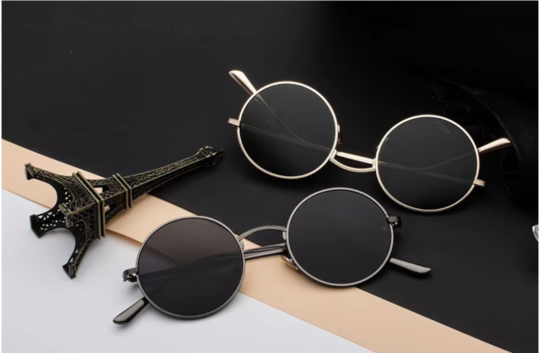 Retro Punk Round Shades 