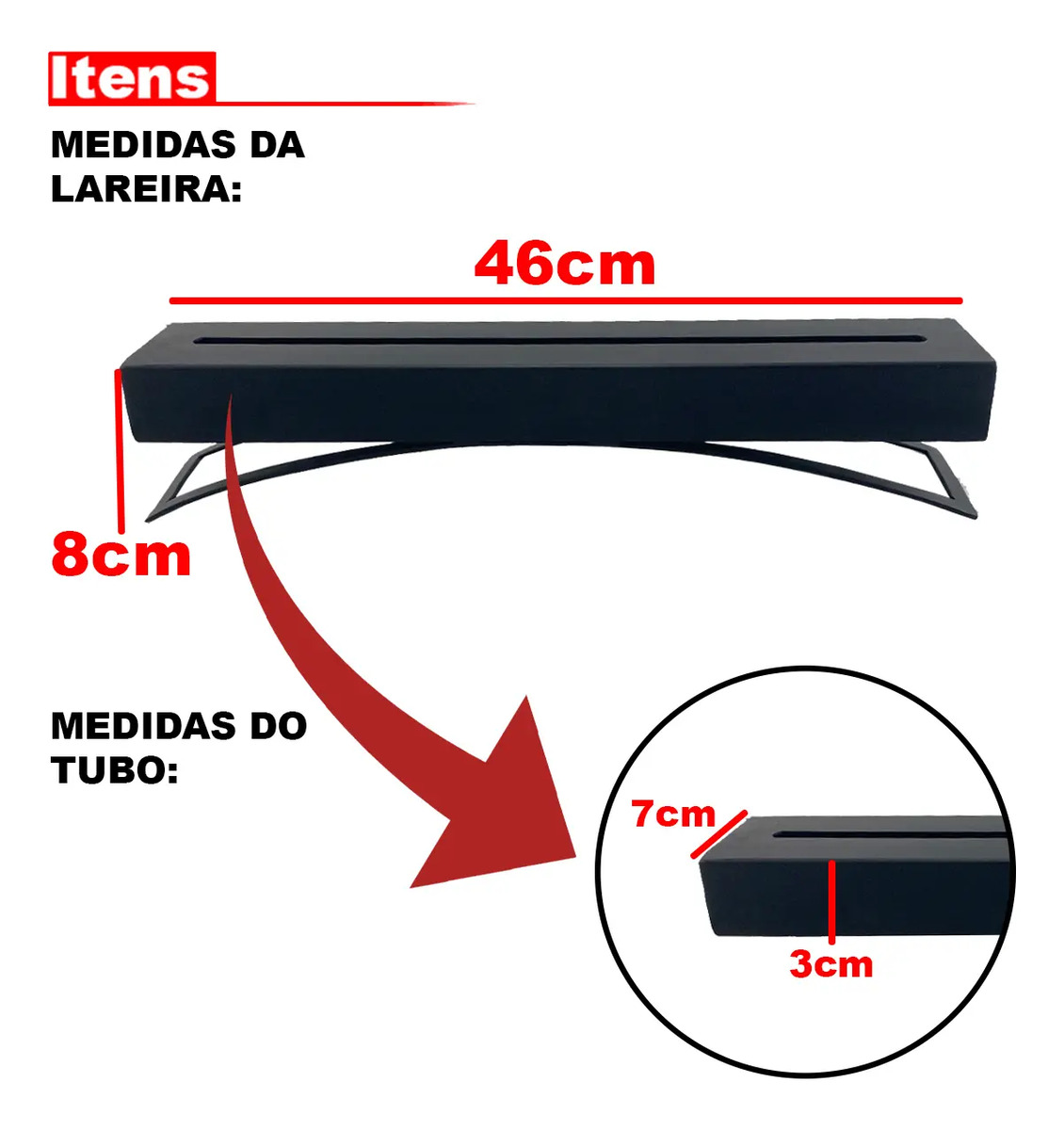 Lareira Ecológica De Mesa Etanol 46cm Portátil Todo Ambiente