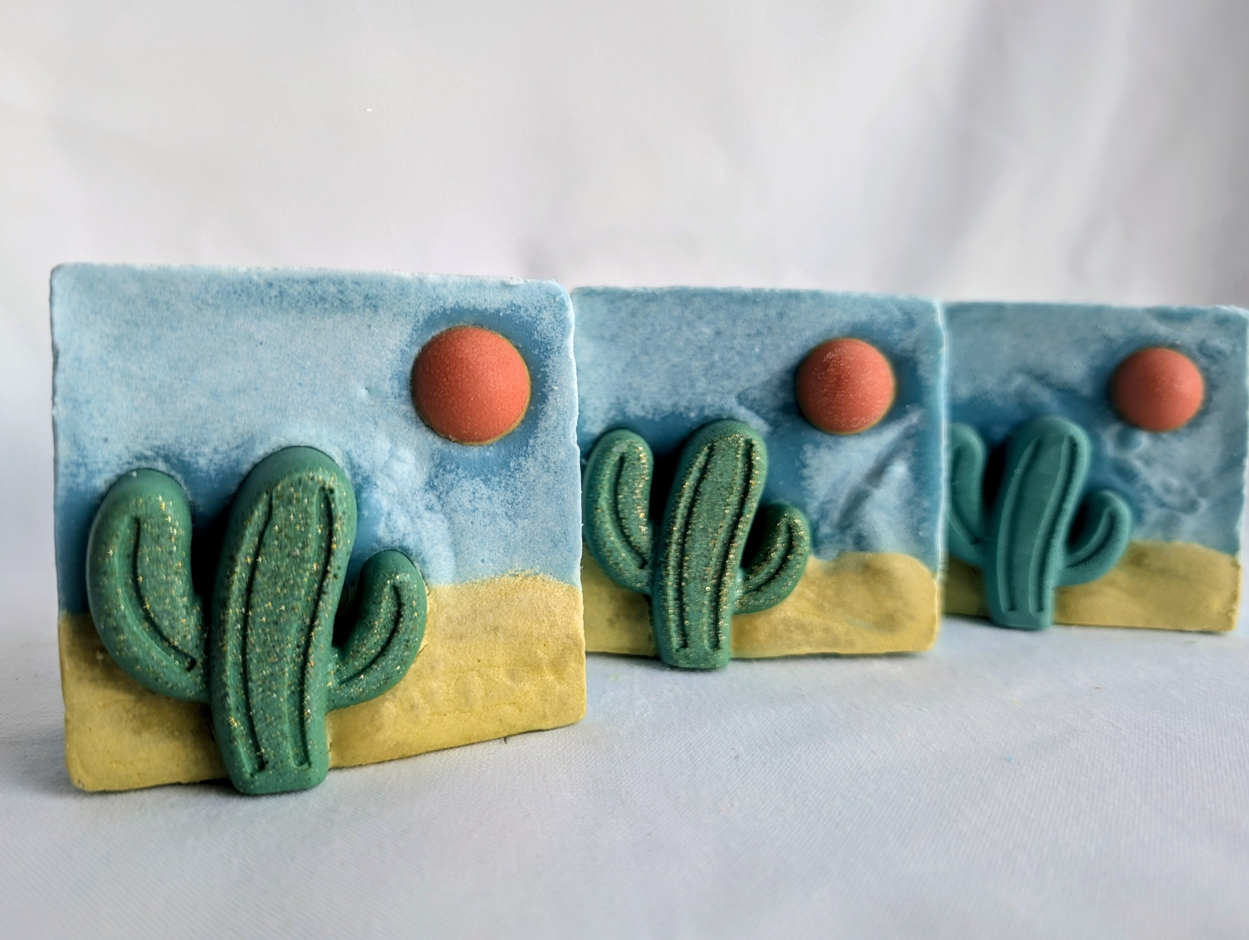 Sunny Desert Cactus Artisan Soap