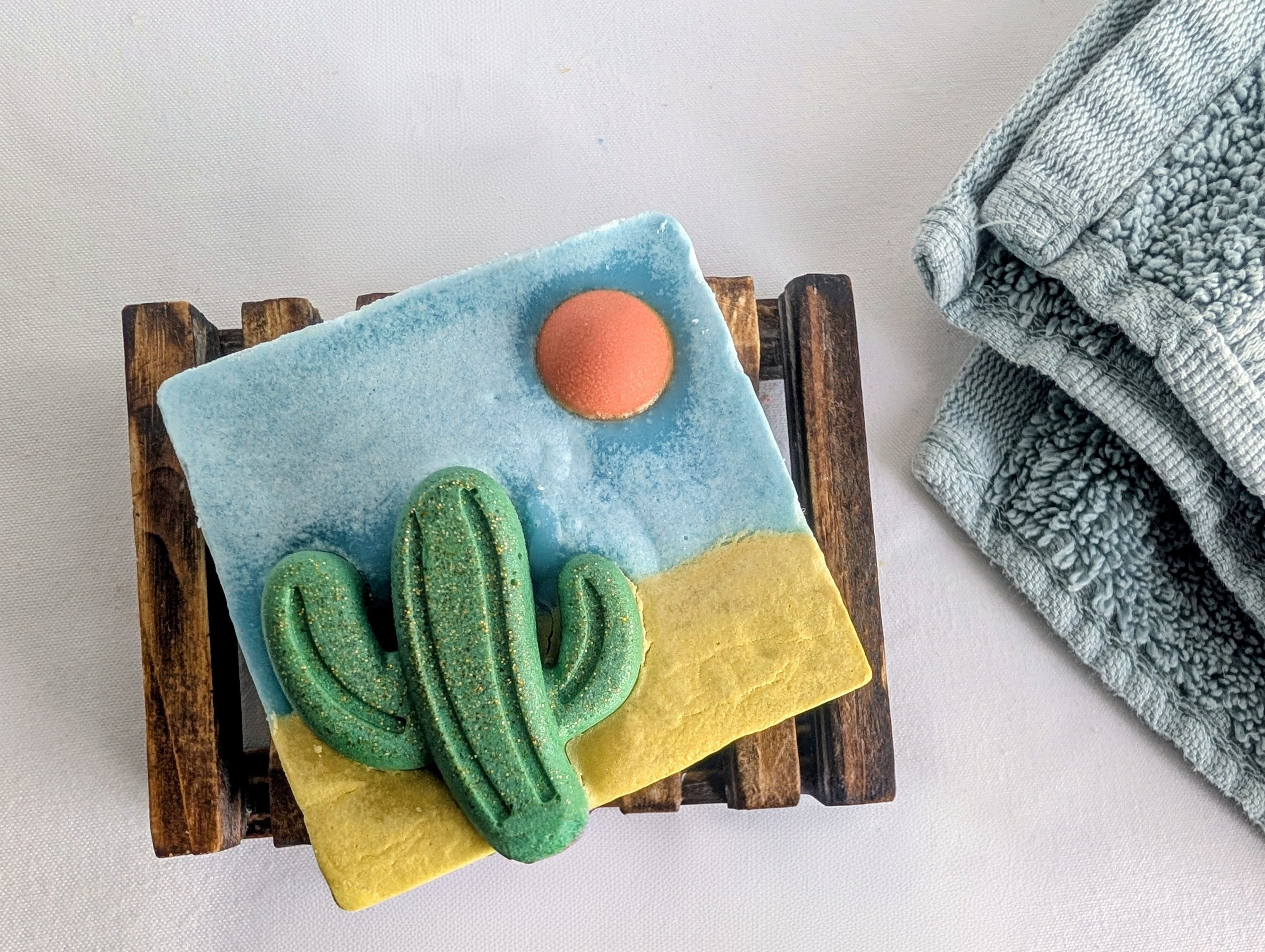Sunny Desert Cactus Artisan Soap