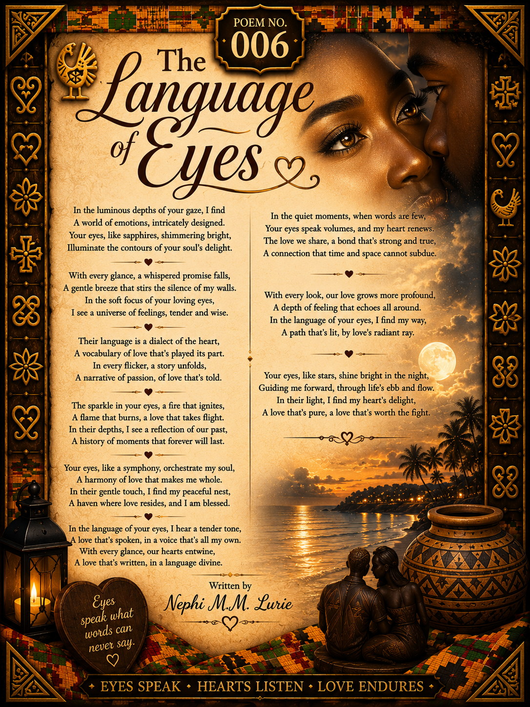 The Language of Eyes - Poem