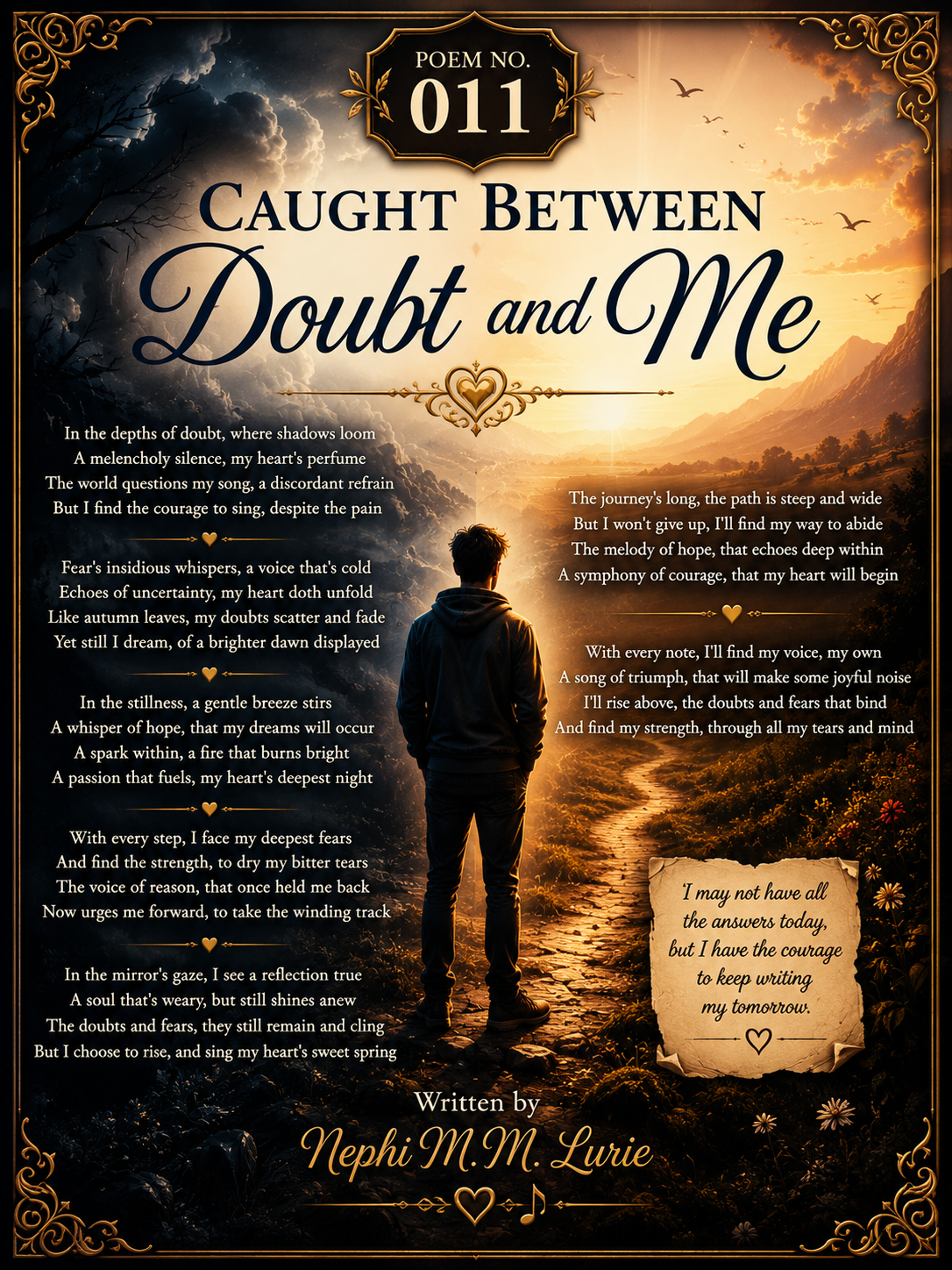 Caught Between Doubt and Me