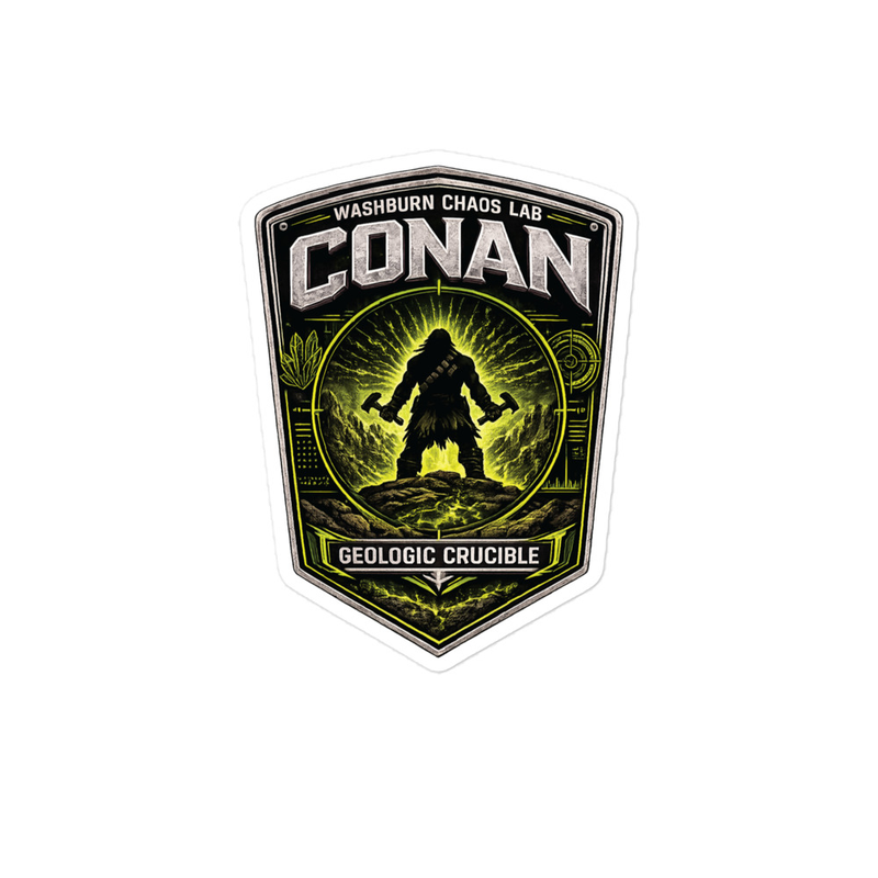 CONAN Division Vinyl Sticker