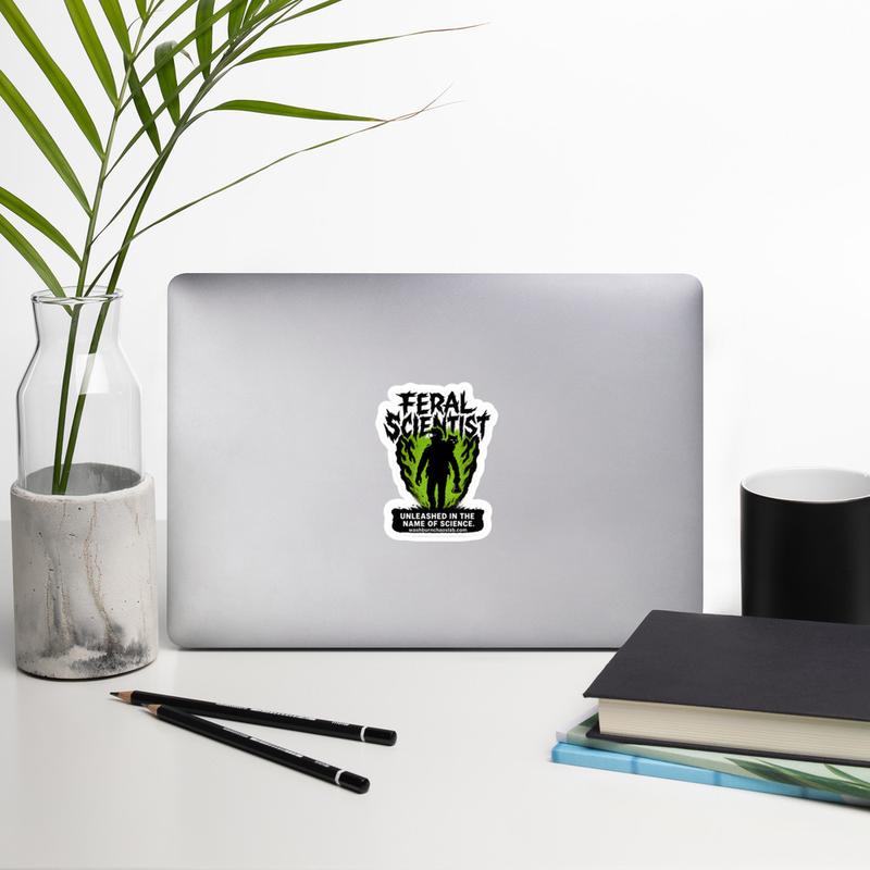 Bubble-free stickers: Feral Scientist Unleashed in the Name of Science