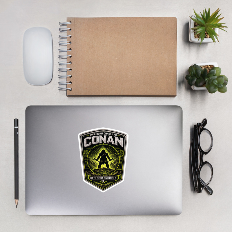 Bubble-free stickers: CONAN Division