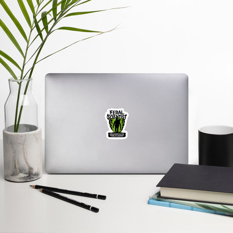 Bubble-free stickers: Feral Scientist Unleashed in the Name of Science