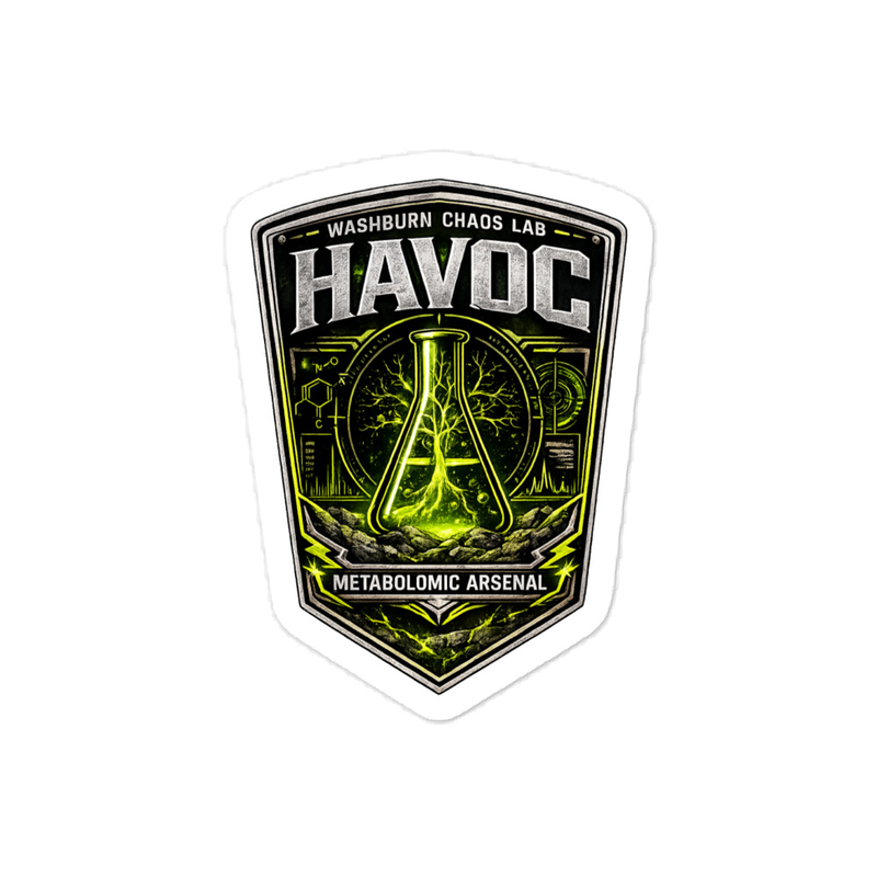 Kiss-cut vinyl decals: HAVOC Division