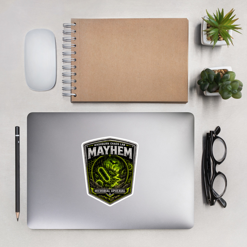 Bubble-free stickers: MAYHEM Division
