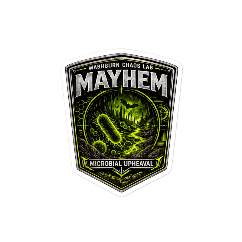 Bubble-free stickers: MAYHEM Division