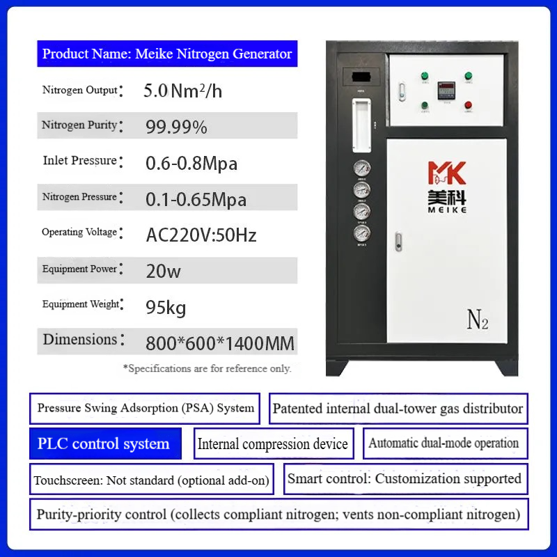 Nitrogen Generator for Laser Welding