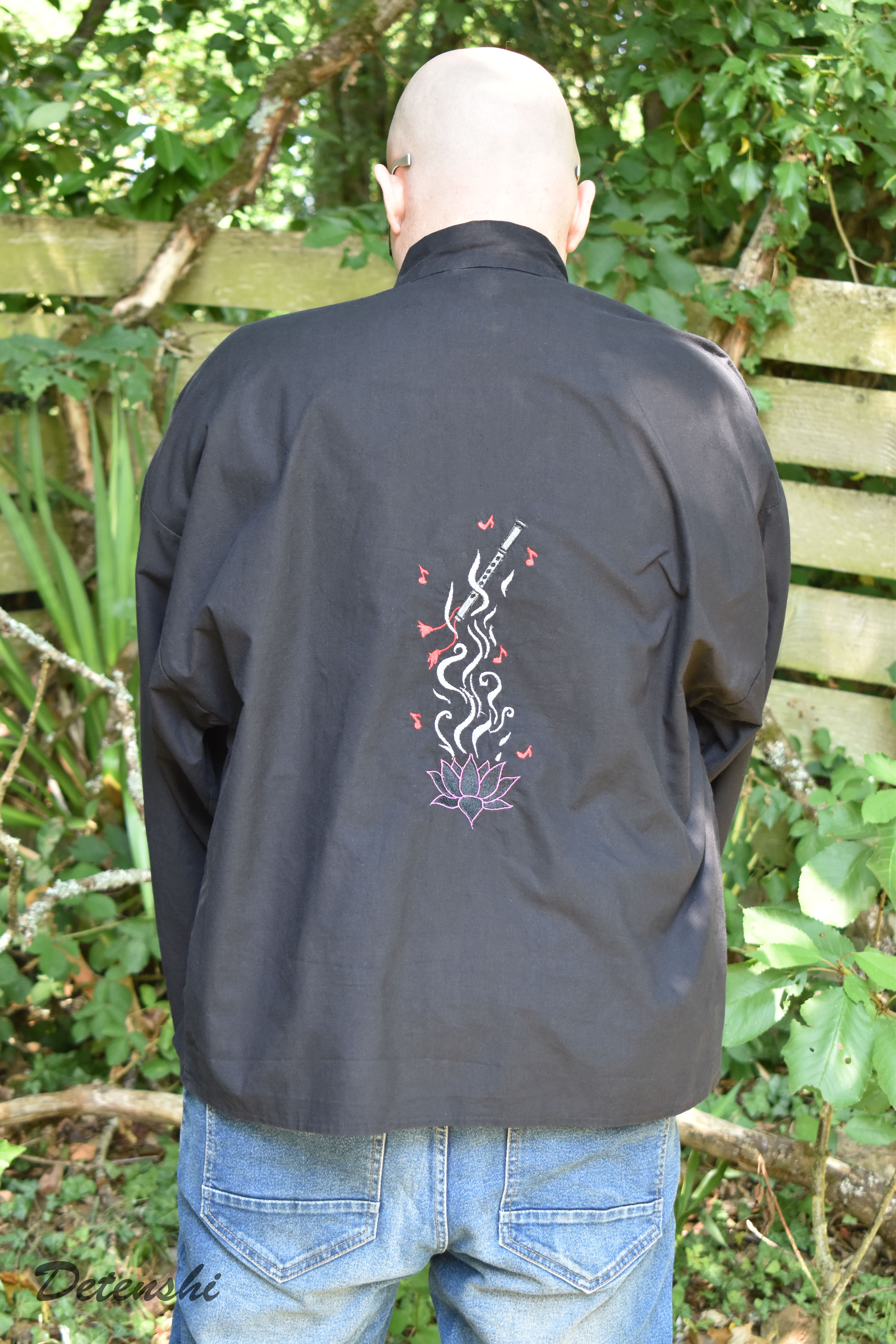 Veste type Haori Unisexe - Souffle de cendre