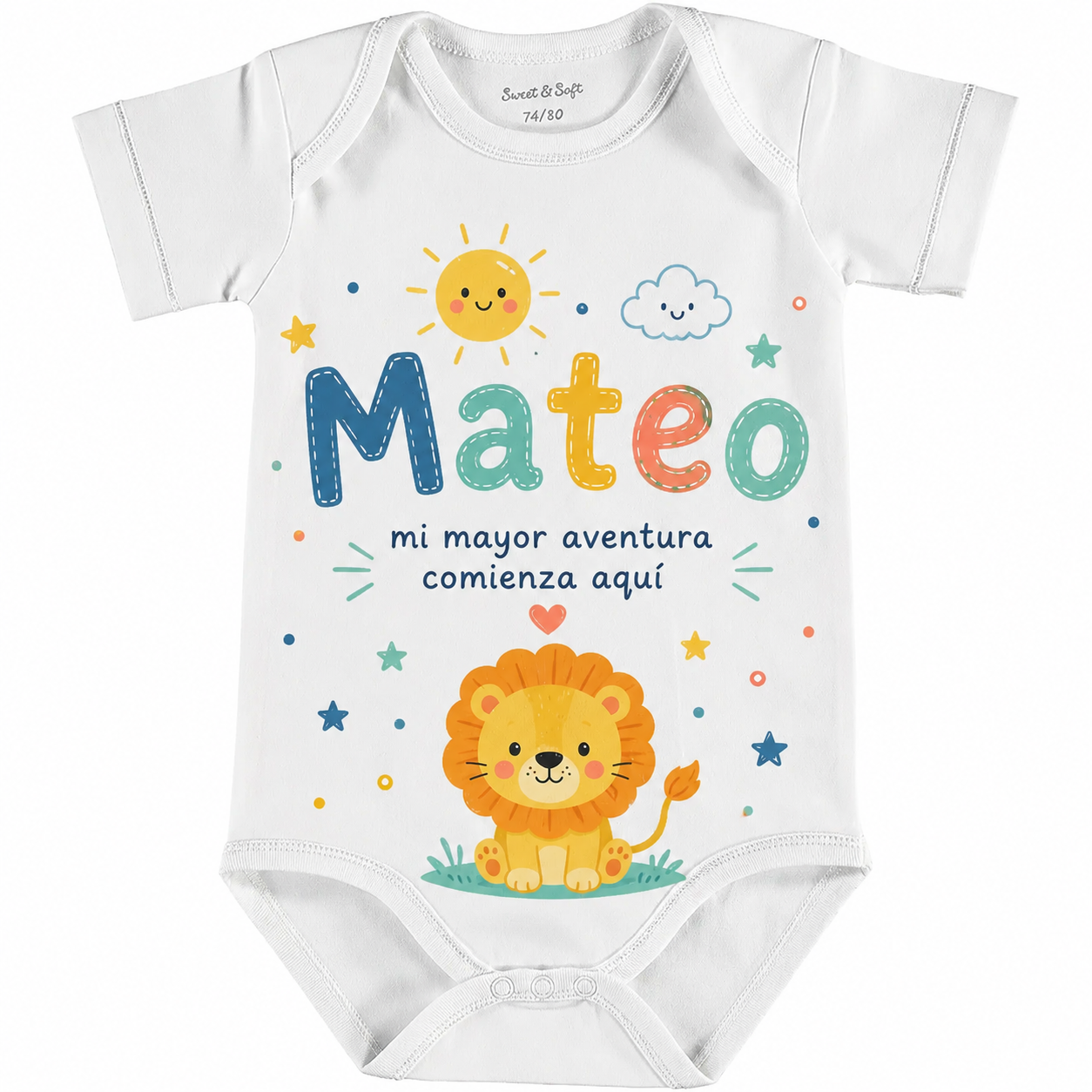 Body de bebé personalizado