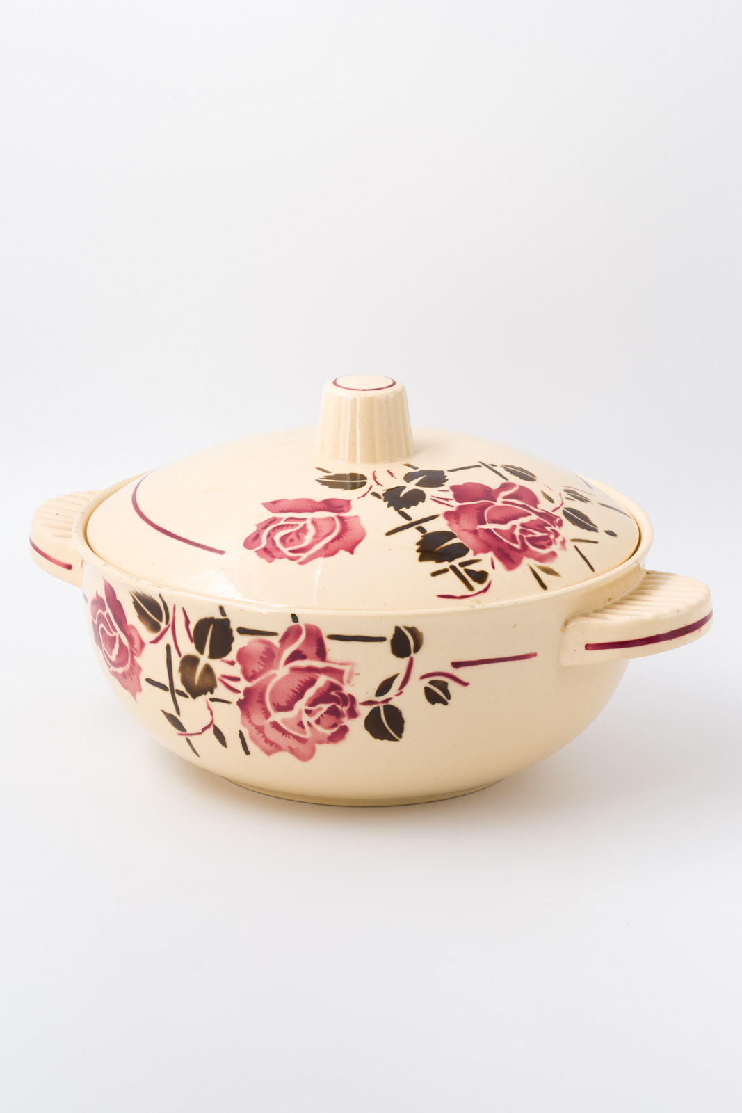 Service de table Badonviller « Simone » en faïence française – Années 1940