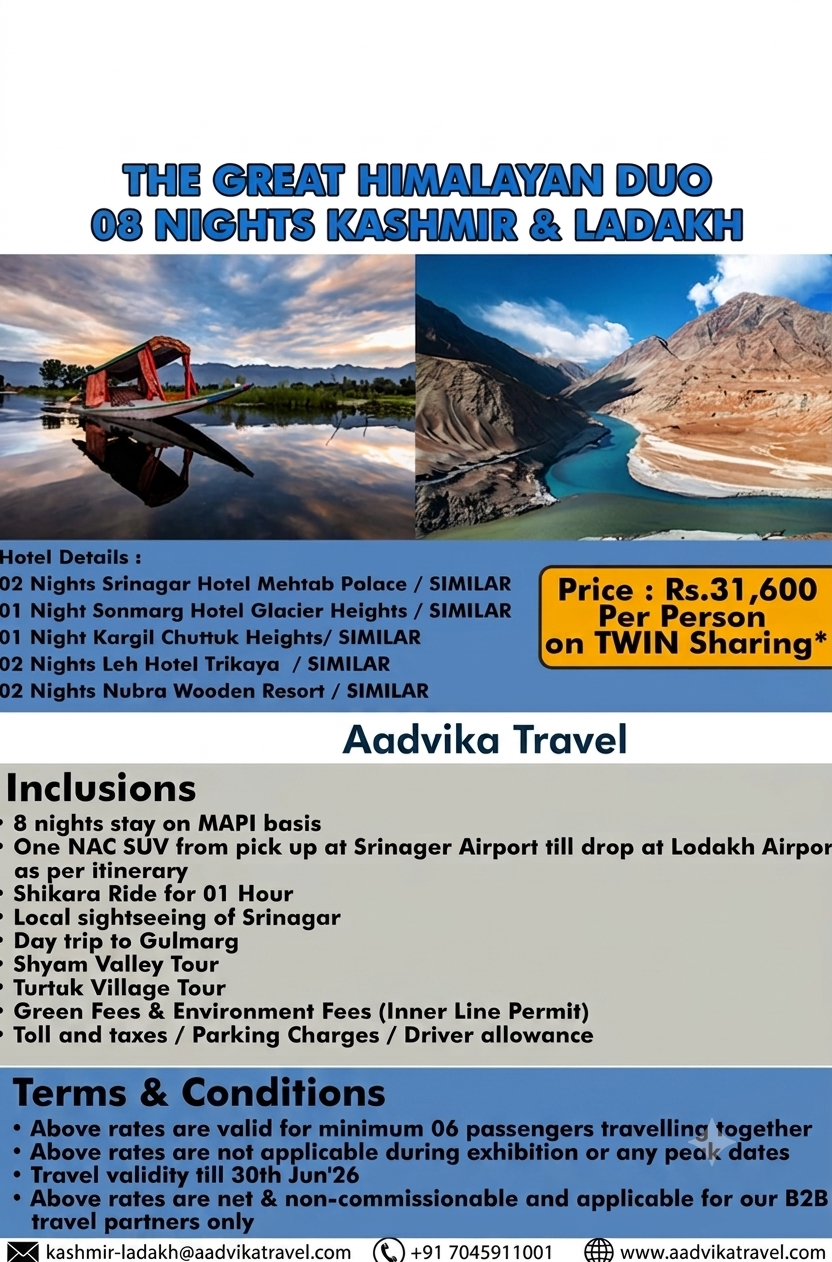 Kashmir: 8N
