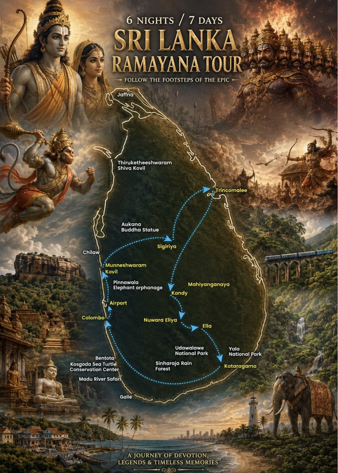 Sri Lanka Ramayana Tour - 7N