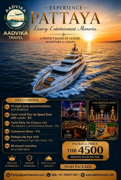 PATTAYA 3N YACHT PARTY
