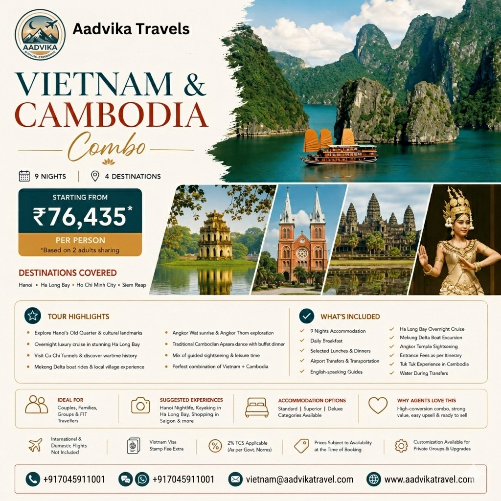 VIETNAM & CAMBODIA | 9N