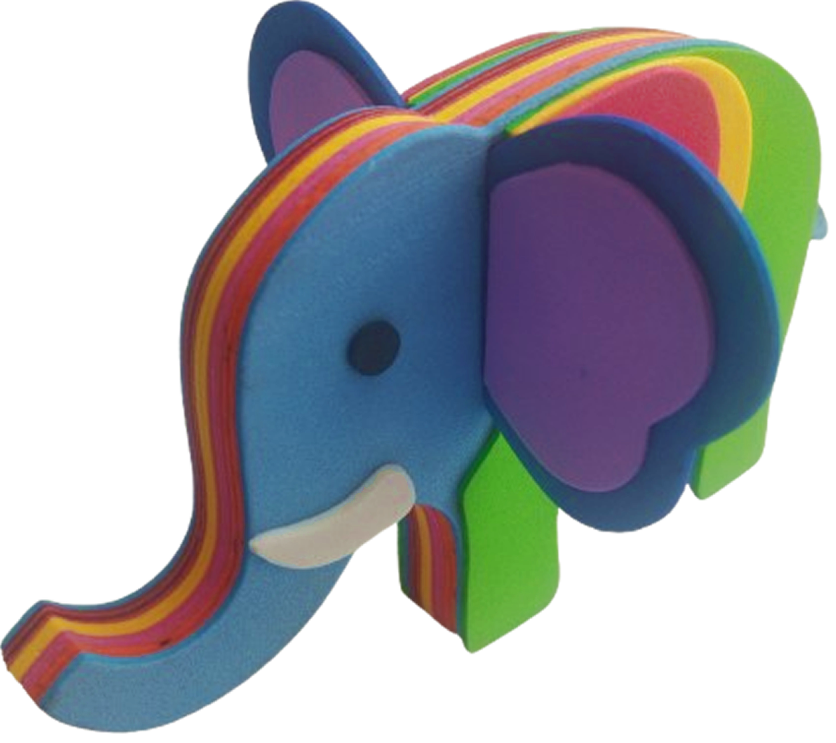 Archivo Vectorial para Corte en Fomi Elefante (SVG, PDF, PNG, JPG)