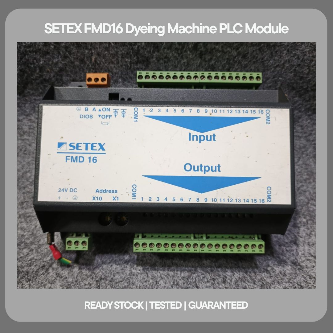 SETEX FMD16 Dyeing Machine PLC Module 