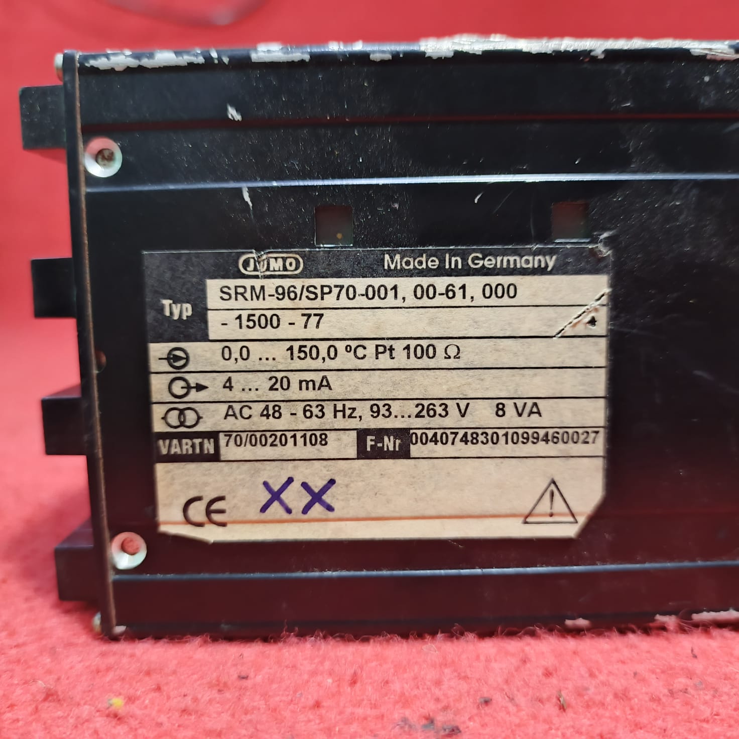 JUMO DICON SM SRM-96