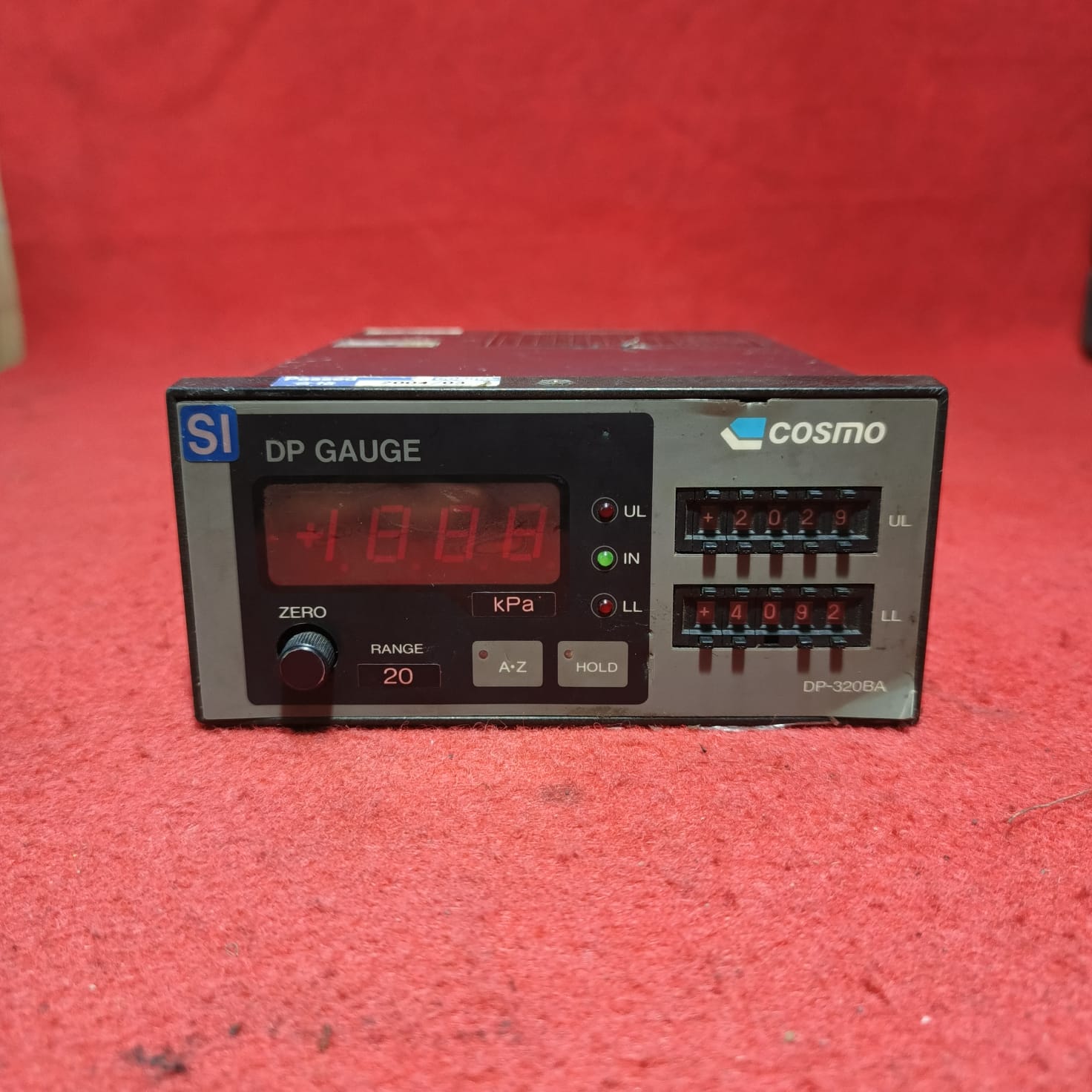 COSMO DP-320BA DP GAUGE kPa 