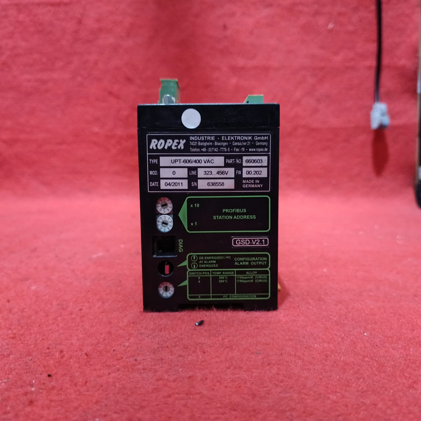 ROPEX Cirus Temperature Controller UPT-606 