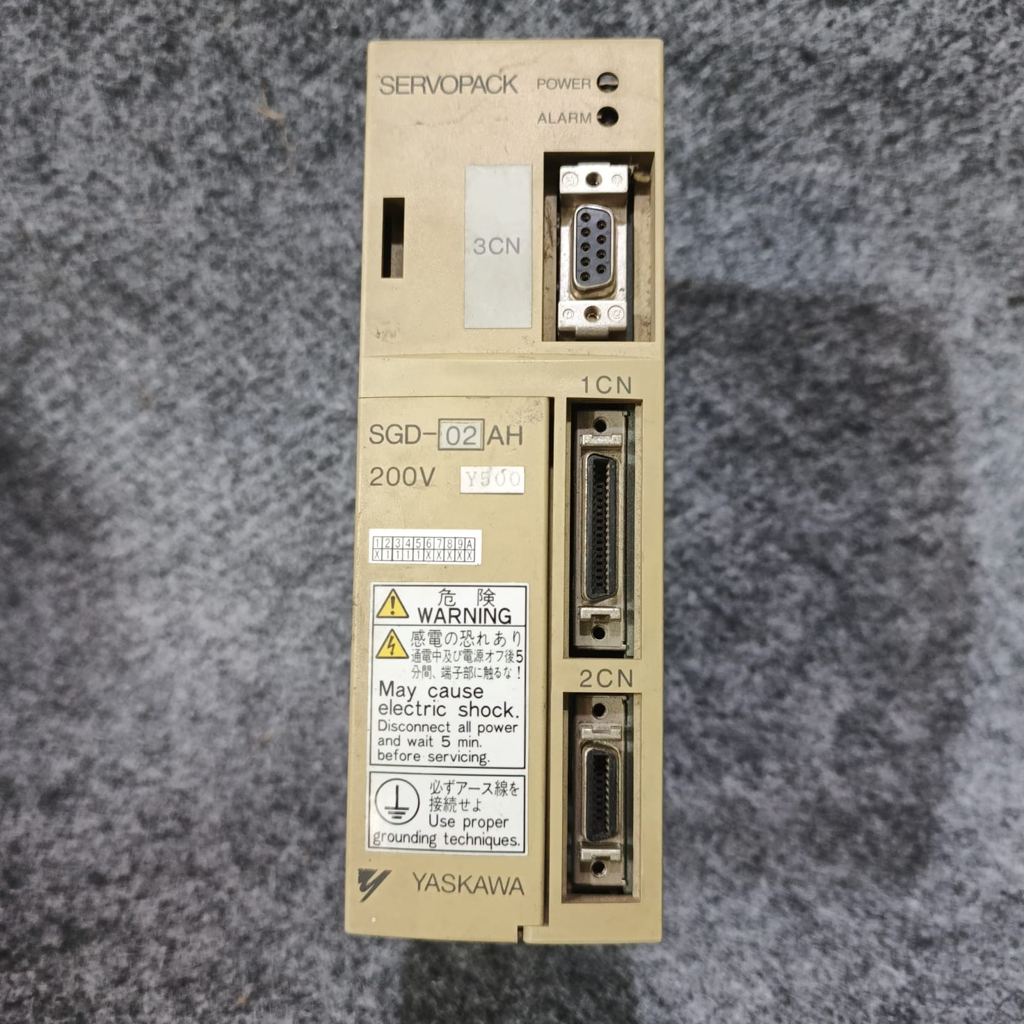 YASKAWA SERVOPACK SGD-02AH Y500 