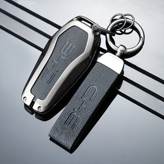 CRV Leather Car Key Case Set