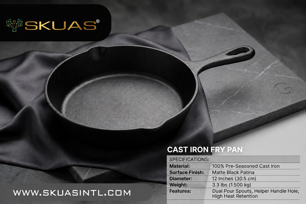 Cast Iron Skillet Frying Pan