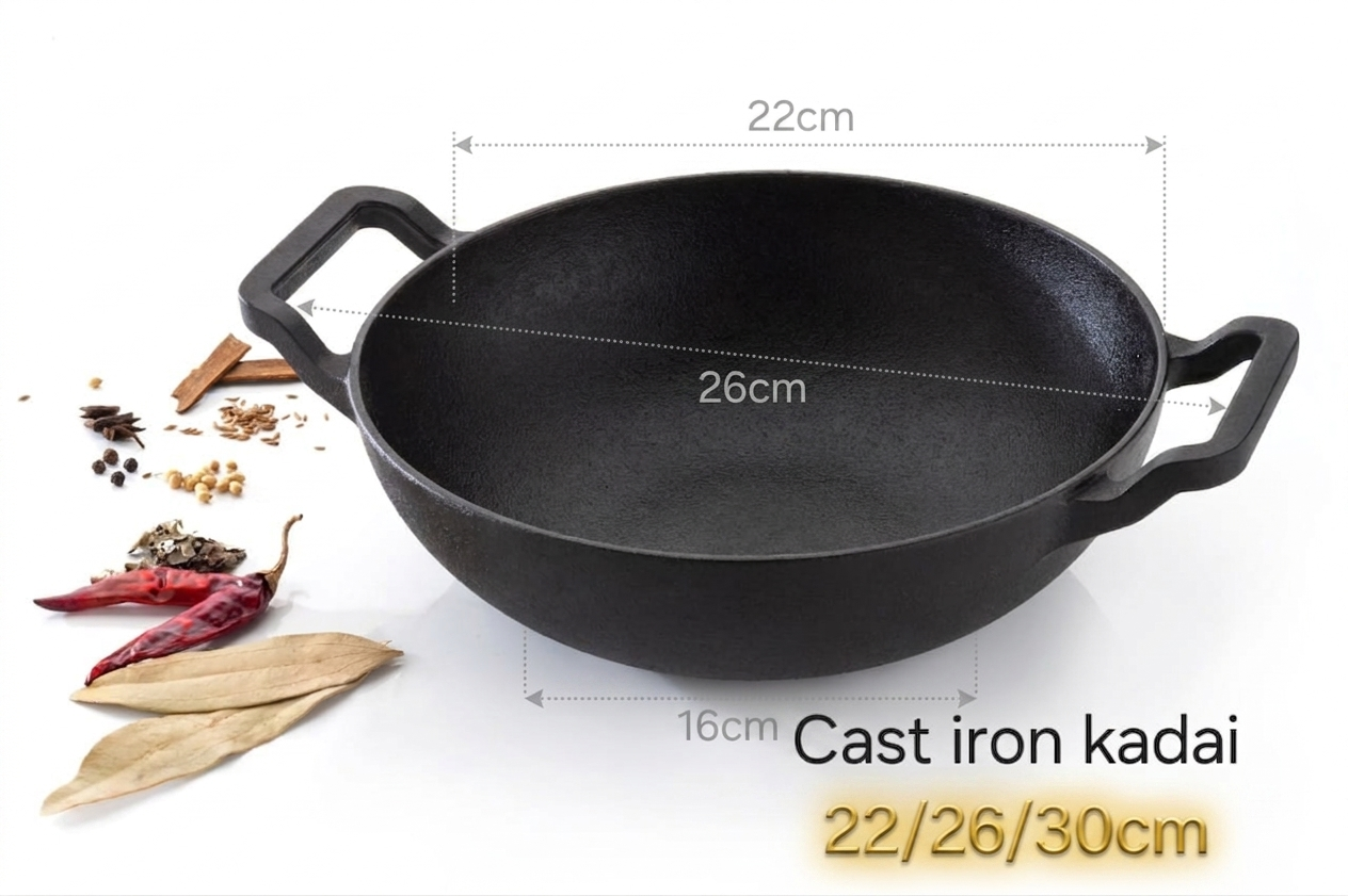 Cast Iron Kadai