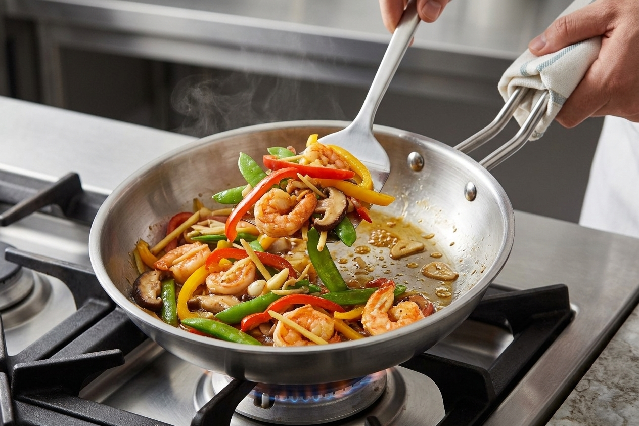 Stainless Steel Fry Pan