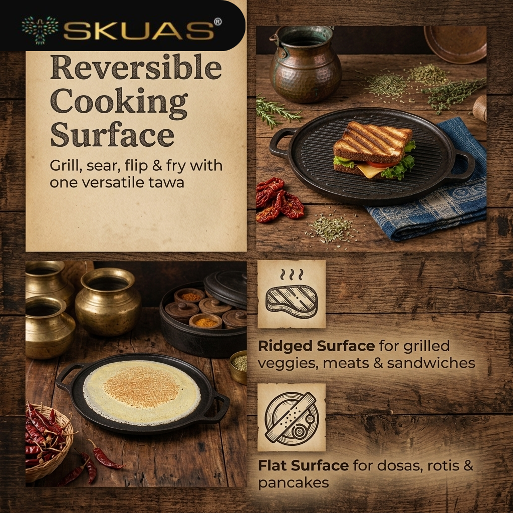 Reversible Cooking Tawa