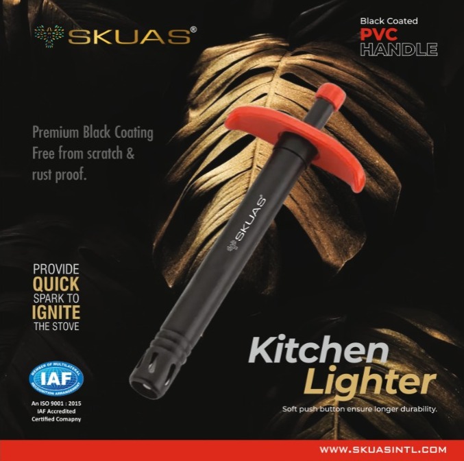 Skuas Black Kitchen Lighter