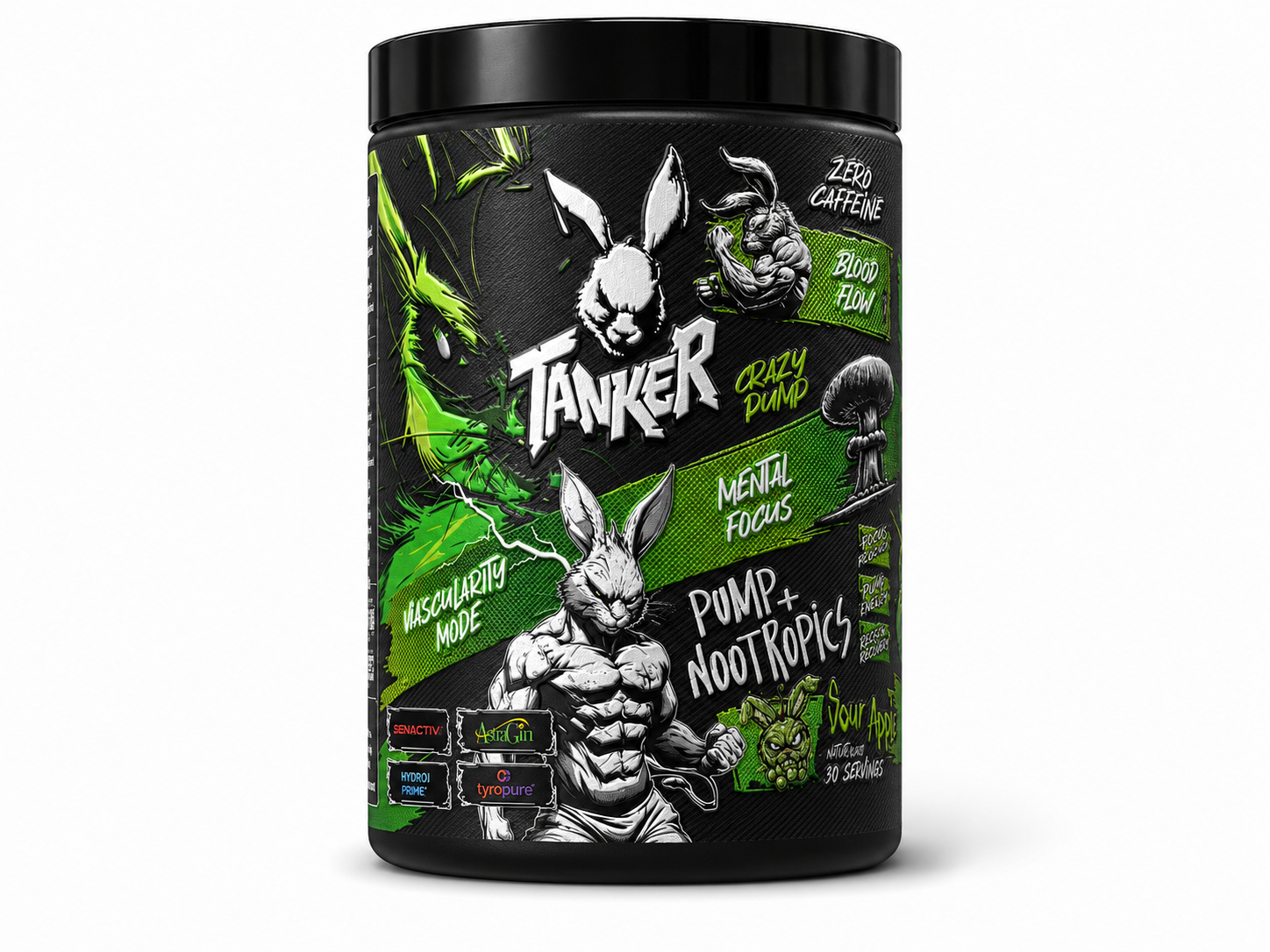 Tanker Crazy Pump Pre-Workout