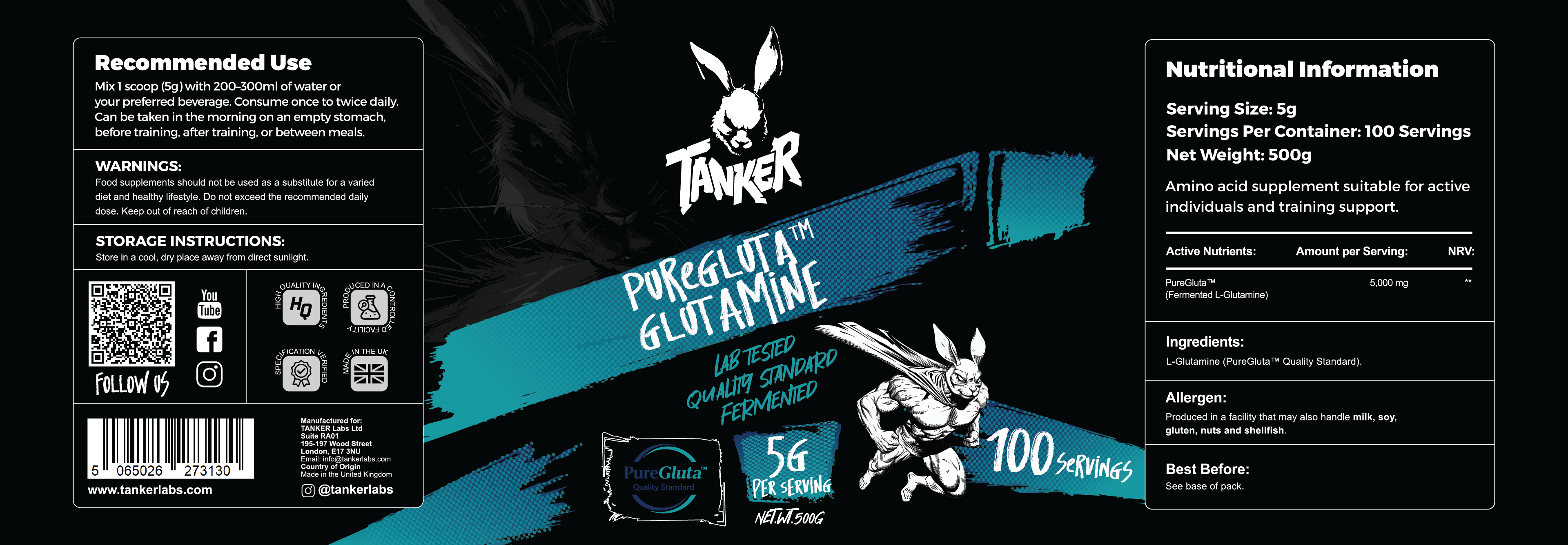 Tanker PureGlutamine