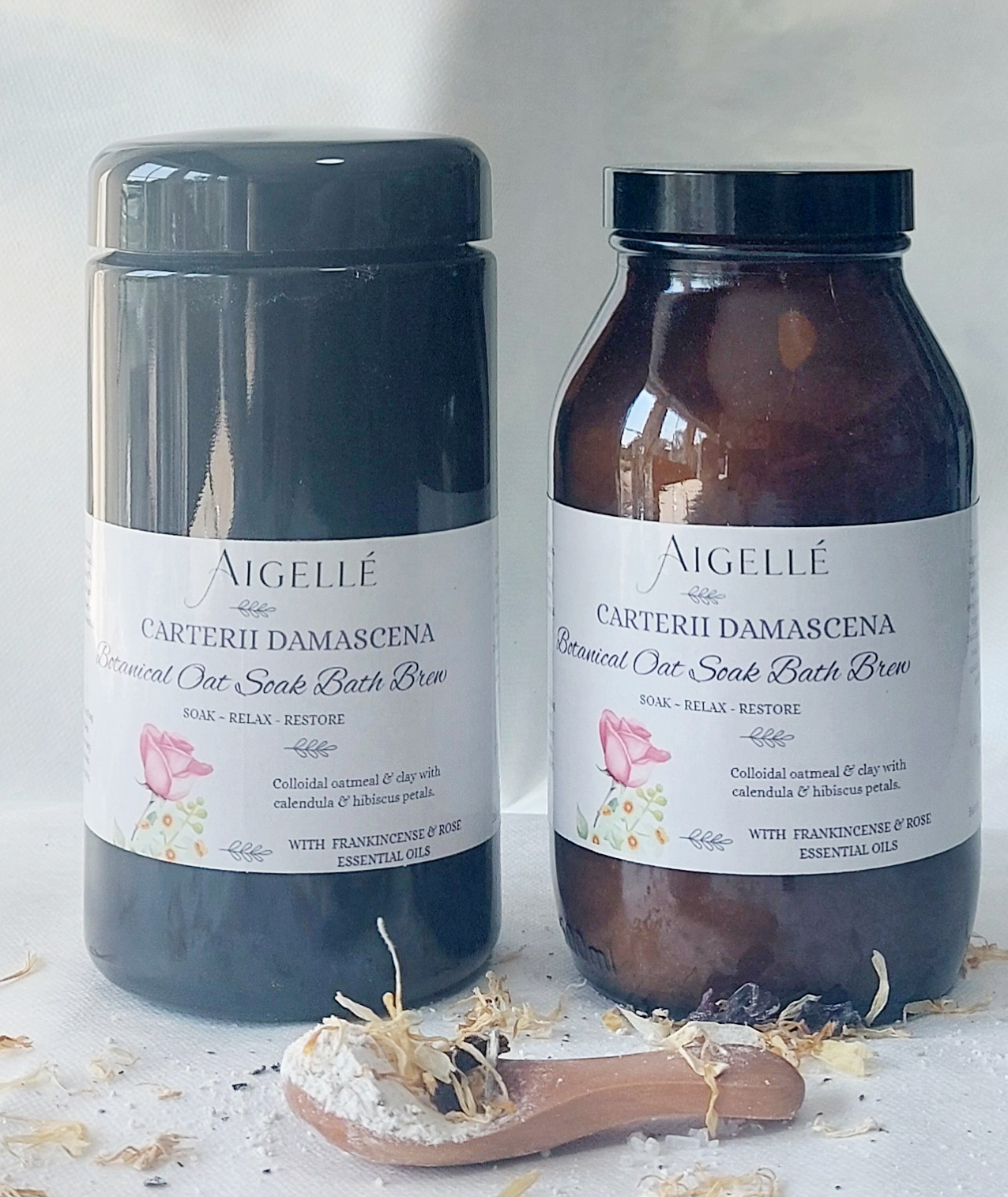 Herbal Botanical Oat Soak Bath Brew 