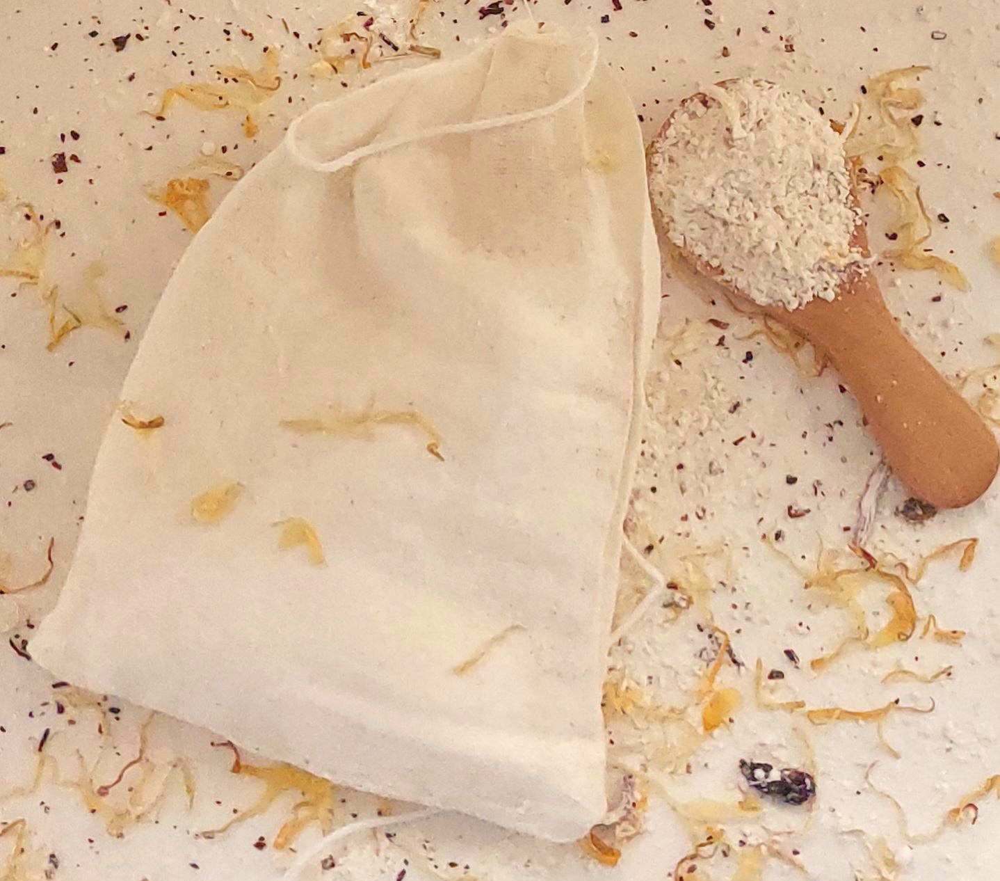Herbal Botanical Oat Soak Bath Brew Bag