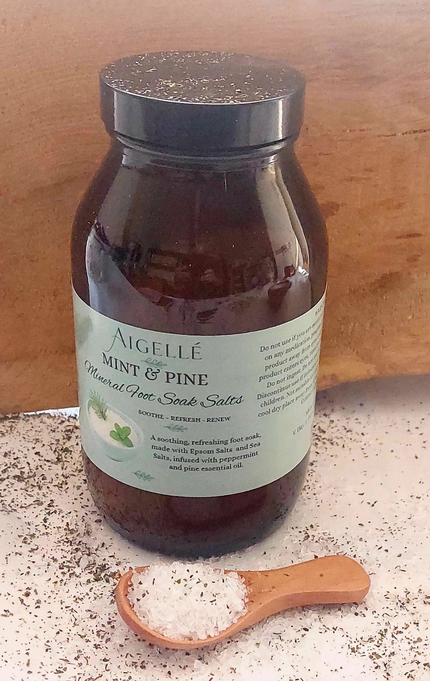Mint & Pine Mineral Foot Soak Salts