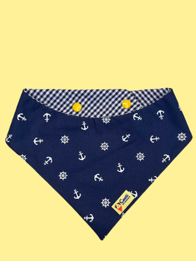Bandana com botões