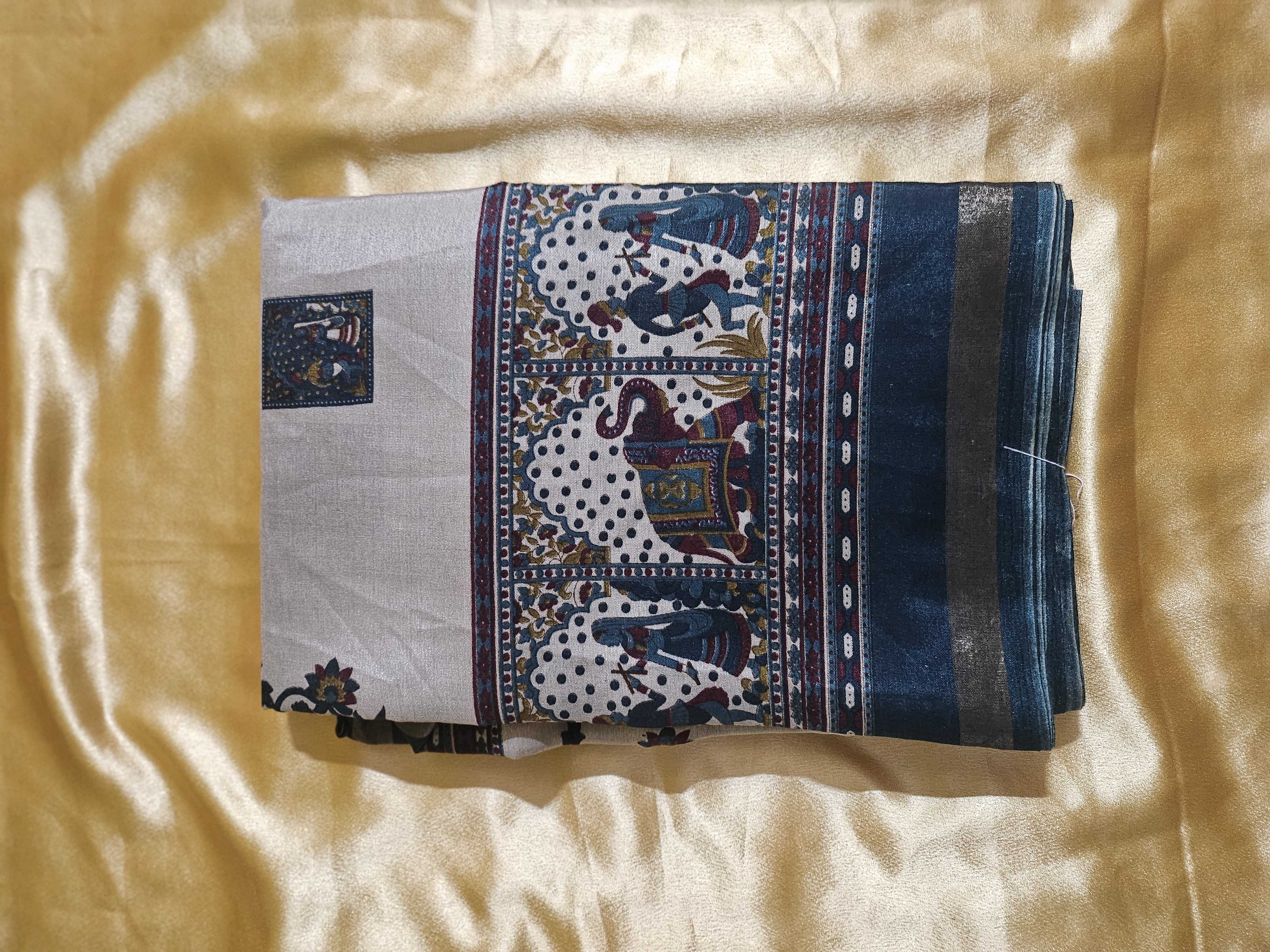 Mul Silk kalamkari